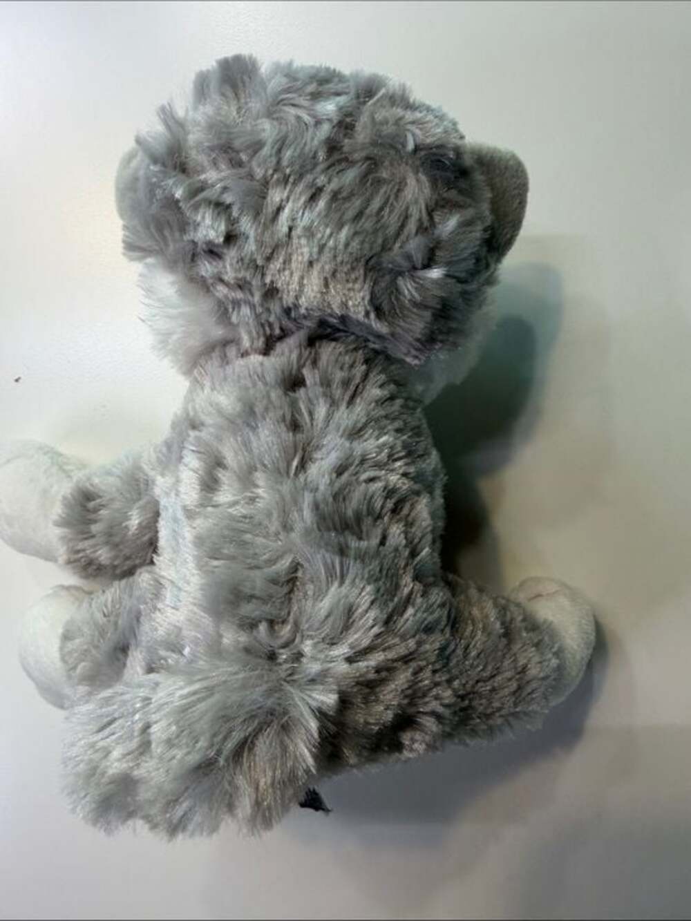Russ Berrie Misty: Rare Grey & White Plush Kitten with Blue Eyes - Picture 3 of 5